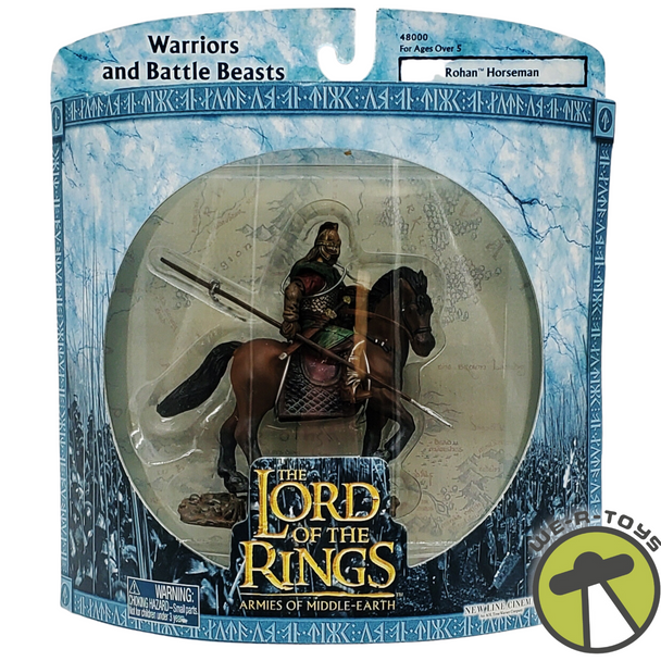 The Lord of the Rings Rohan Horseman Figure 2003 Play Along 48002 NRFB