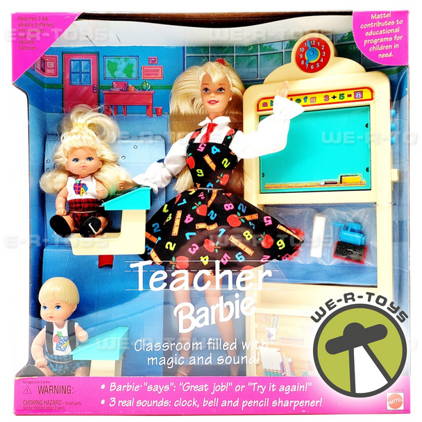 Barbie teacher set discount