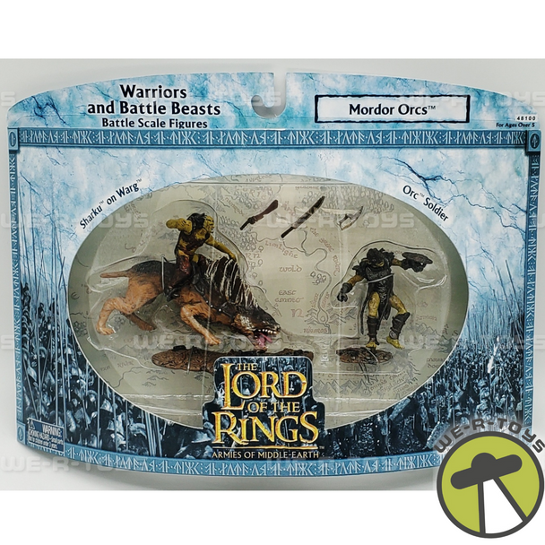 Lord of the Rings Ringwraiths Battle Scale Figures 2003 Play Along 48105 NRFP