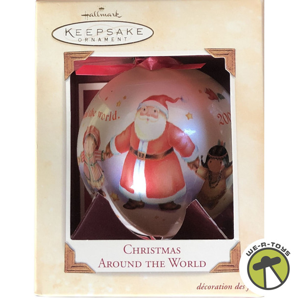 Hallmark Keepsake Christmas Around the World Glass Ornament