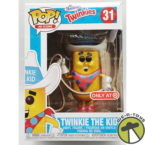Funko POP! Ad Icons Twinkie the Kid Hostess Twinkies Vinyl Figure No. 31 NEW