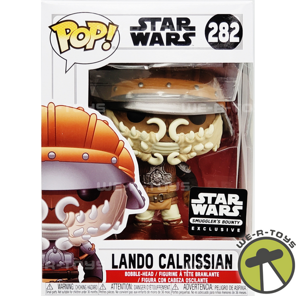 Funko Pop! #282 Star Wars Lando Calrissian (Jabba's Skiff) Bobble-head NEW