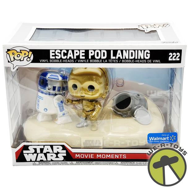 Funko Pop! Movie Moments #222 Star Wars Escape Pod Landing Bobble-head Figures