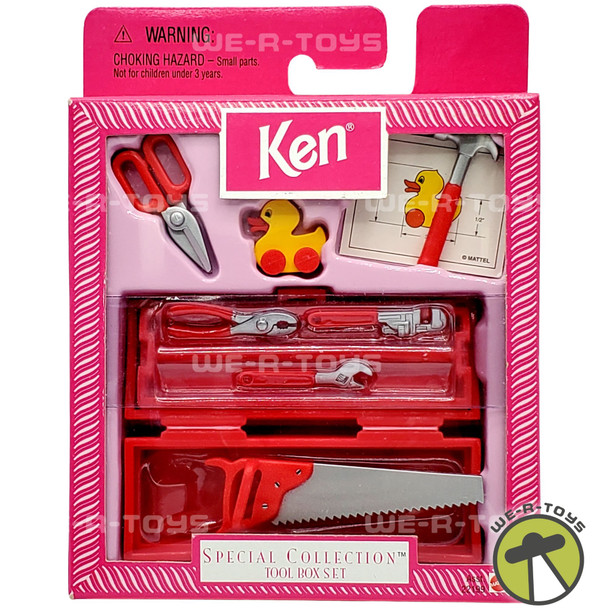 Barbie Ken Special Collection Tool Box Set 1998 Mattel #21275 NRFB