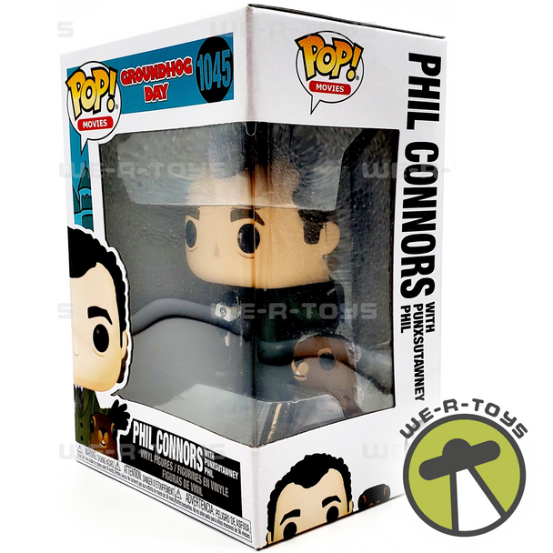 Funko Pop! Movies Groundhog Day Phil Connors with Punxsutawney Phil Vinyl Figure