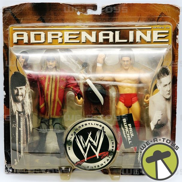 WWE Adrenaline Series #20 Paul Burchill & William Regal Action Figures NEW
