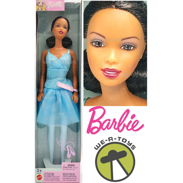 Barbie Ballet Star Christie Blue Dress AA 2003 Mattel G3270 #NRFB