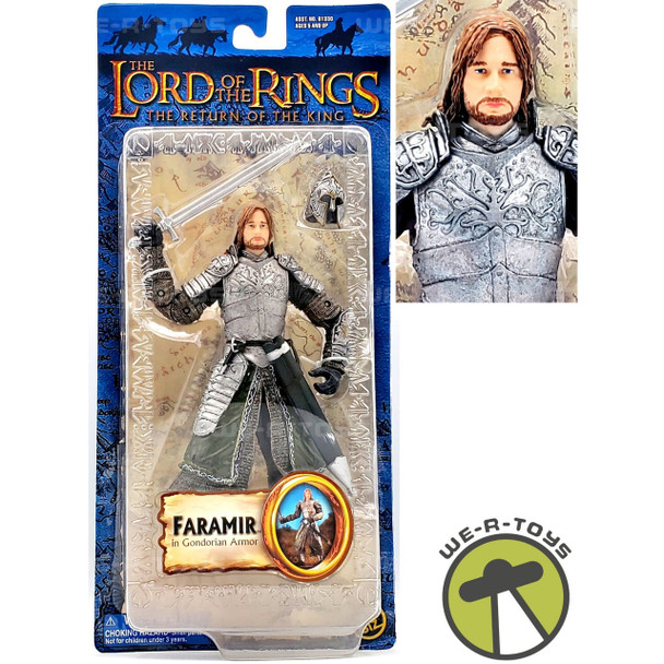 The Lord of the Rings Lord of the Rings Return of the King Gondorian Armor Faramir Action Figure NRFP