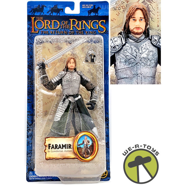 Lord of the Rings Return of the King Gondorian Armor Faramir Action Figure NRFP