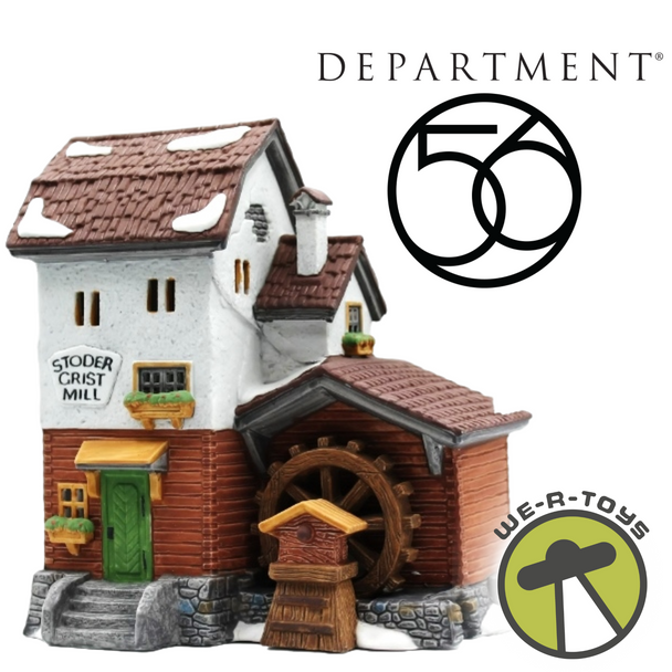 Department 56 Stoder Grist Mill Alpine Village Series 59536