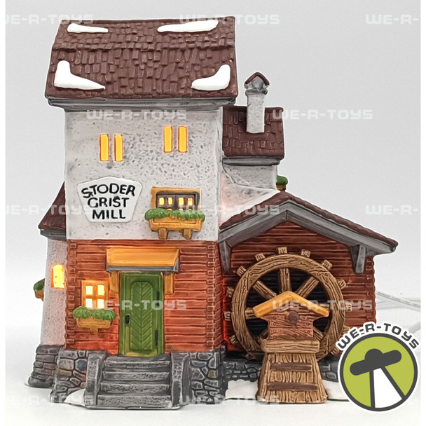 Department 56 Stoder Grist Mill Alpine Village Series 5953-6 Lighted Building