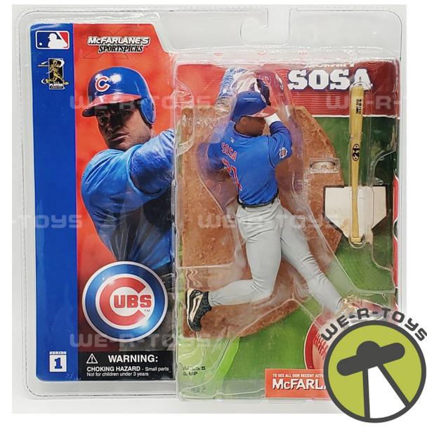 MLB Chicago Cubs Sammy Sosa Action Figure 2002 McFarlane Toys #70245 NRFB