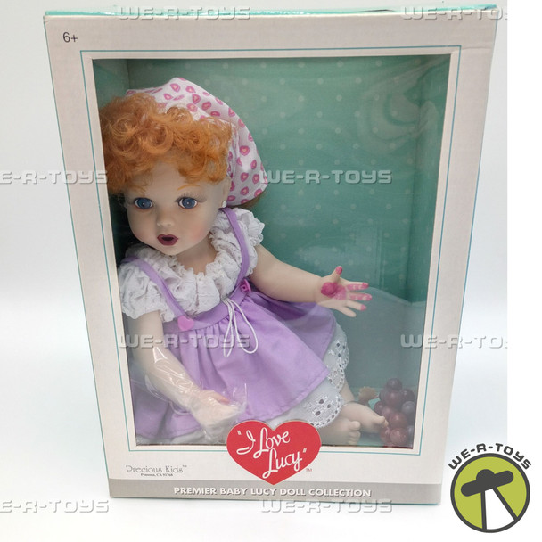 I Love Lucy Baby Lucy Vinyl Doll Grape Episode Precious Kids CBS 2006