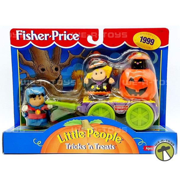 Little People Fisher Price Little People Tricks 'n Treats 1999 Collectible Set #72734 NRFP
