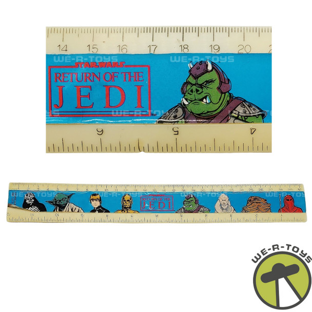 Star Wars Return of the Jedi Character Portrait 1983 School Ruler USED