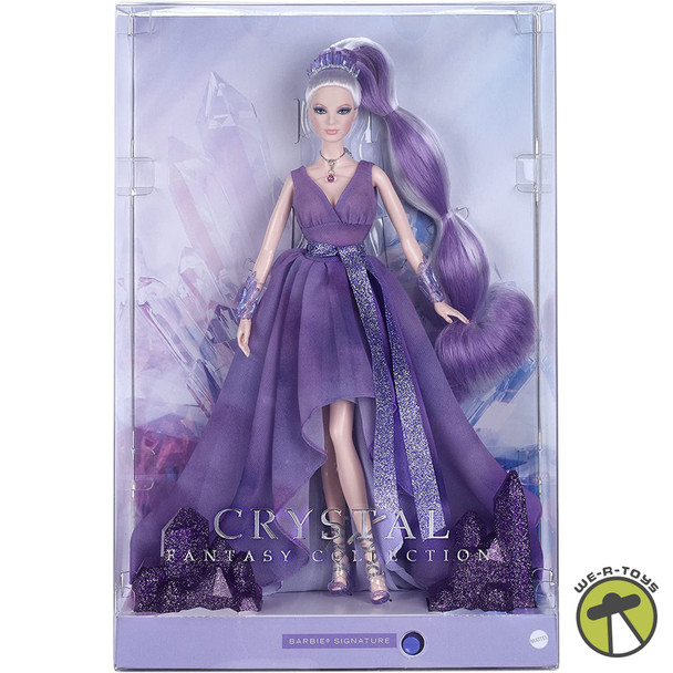 Barbie Signature Crystal Fantasy Collection Amethyst Doll 2020 Mattel GTJ96