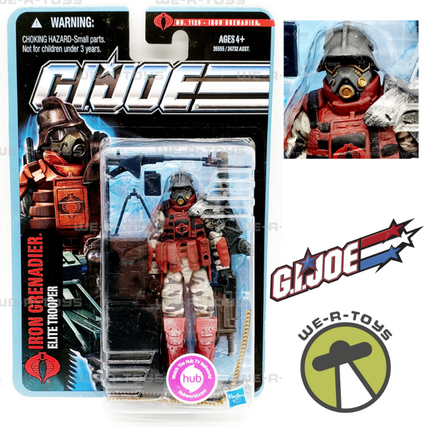 G.I. Joe Pursuit of Cobra Iron 1120 Grenadier Elite Trooper Action Figure