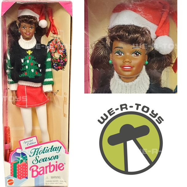 Barbie Holiday Season African American Doll Special Edition 1996 Mattel 15583