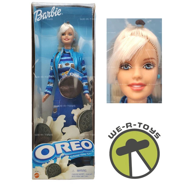 Oreo School Time Fun Barbie Doll Blue Outfit 2001 Mattel 55194