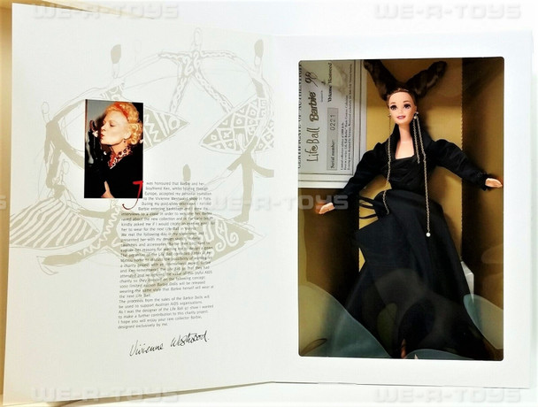 Vivienne Westwood Life Ball Barbie 1998 Limited Collector's Edition NRFB