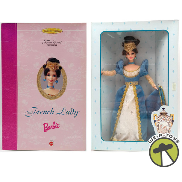 French Lady Barbie Doll The Great Eras Collection Brunette 1996 Mattel No. 16707