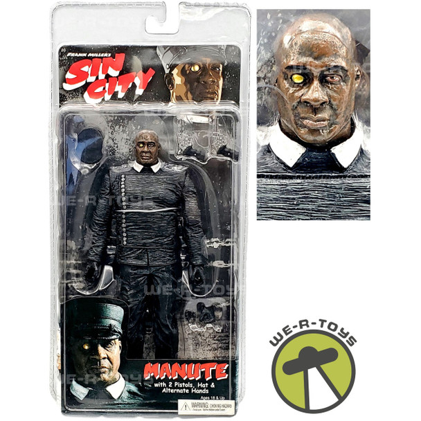 Sin City Manute Frank Miller's Sin City Series 1 Figure 2005 NECA #33203 NRFB