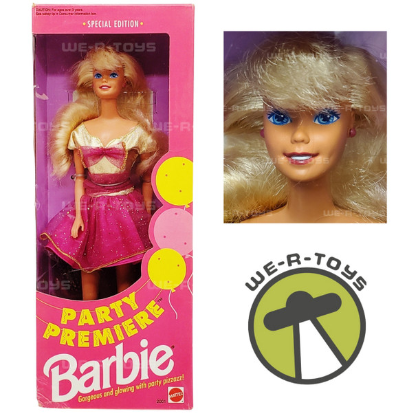 Barbie Special Edition Party Premiere Doll 1992 Mattel #2001 NRFB