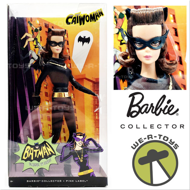 Barbie Collector Classic Catwoman Doll Pink Label 2012 Mattel Y0304