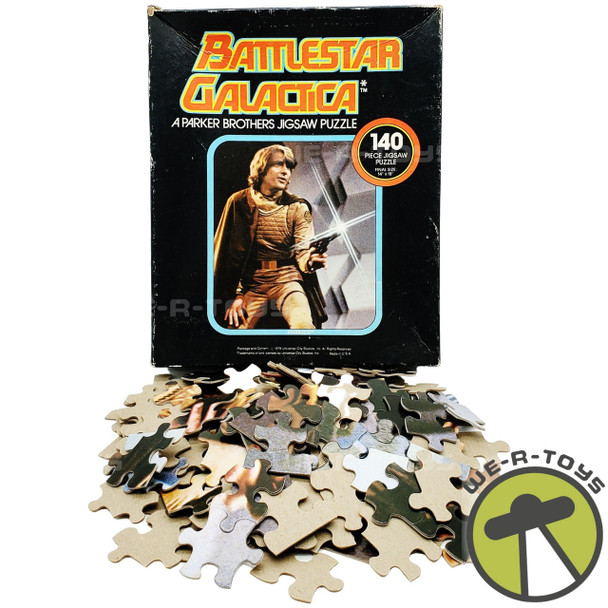 BattleStar Galactica Battlestar Galactica Starbuck 140 Piece Jigsaw Puzzle PB 1978 No. 109