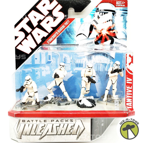 Star Wars Unleashed Battle 4 Pack Episode 4 Stormtroopers