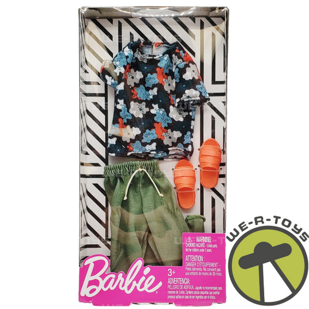 Barbie Fashion for Ken Doll Casual Knits and Slides 2018 Mattel FXJ37 NRFB