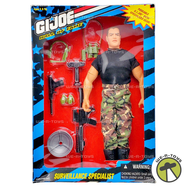 G.I. Joe Hall of Fame Surveillance Specialist 12" Action Figure 1995 Hasbro