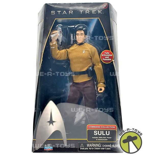 Star Trek Command Collection Sulu Figure 2009 Playmates #61958 NRFB