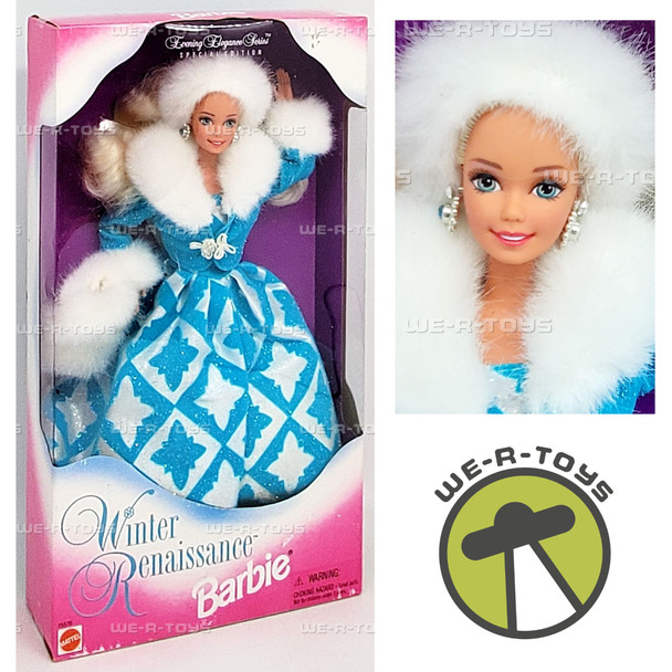 Winter Renaissance Barbie Doll Evening Elegance Series 15570 Mattel 1996 NRFB