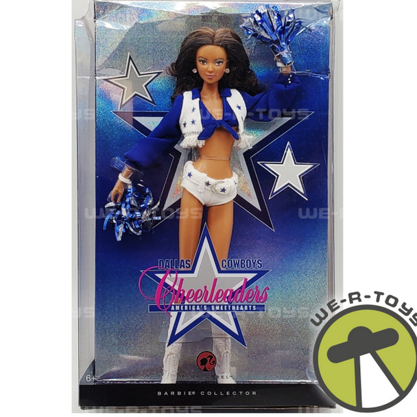 Barbie Dallas Cowboys Cheerleaders Barbie Hispanic Pink Label 2007 Mattel #M2318 NRFB
