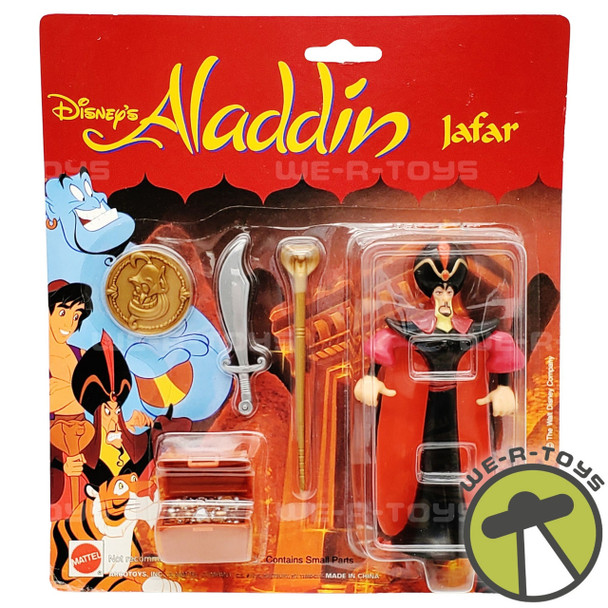 Disney's Aladdin Jafar 5" Action Figure Mattel No. 5302 NRFP