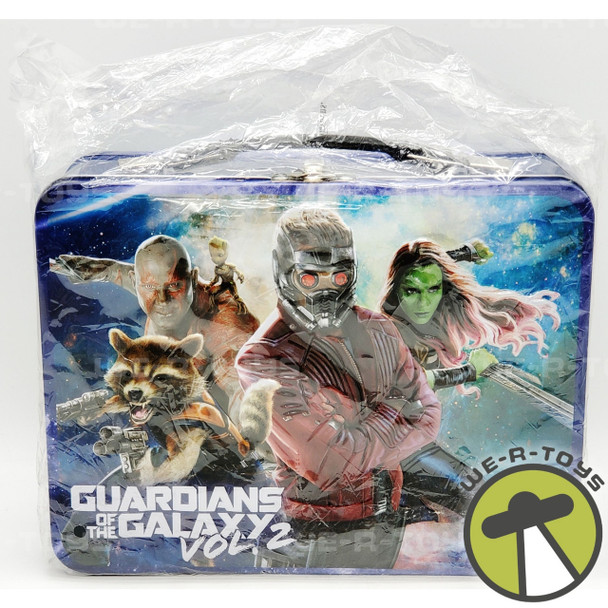 Marvel's Guardians of the Galaxy Vol. 2 Tin Tote Lunchbox Vandor No. 26870 NEW