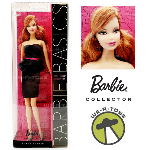 Barbie Basics Model No. 03 Doll Collection 1.5 Black Label 2009 Mattel no T2163