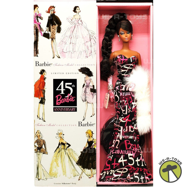Barbie 45th Anniversary Barbie Doll African American Silkstone BFMC by Robert Best