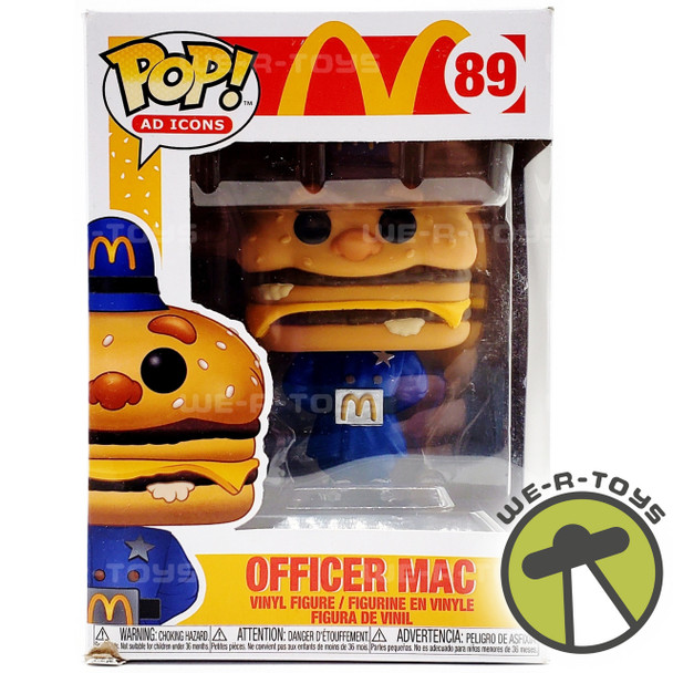 McDonald's Funko Pop! Ad Icons 89 McDonald's Officer Big Mac Vinyl Figure