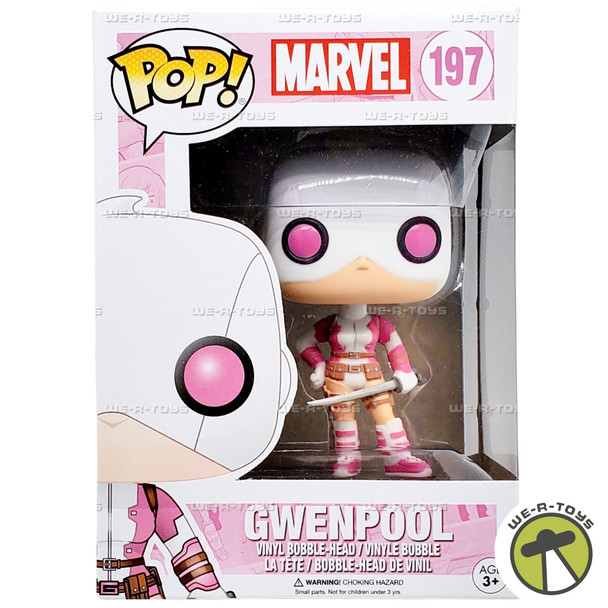 Funko Pop Marvel 27 GwenPool Bobble-Head Vinyl Figure