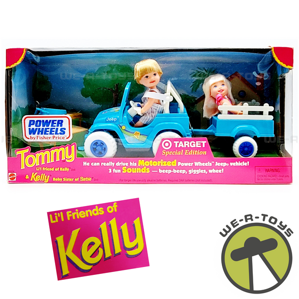 Power Wheels Tommy & Kelly Target Special Edition Set 1998 Mattel 21524