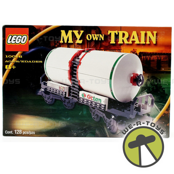 LEGO Lego 10016 My Own Train Tanker Car 128 Piece Building Block Set