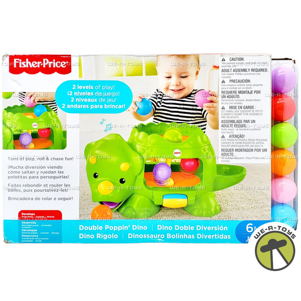 Fisher-Price Double Poppin' Dino Toy 2016