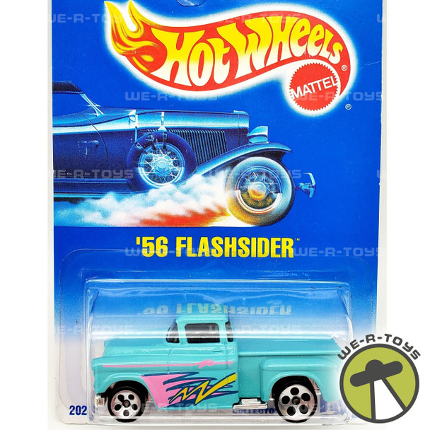 Hot Wheels Blue Pink and Yellow '56 Flashsider (FACTORY ERROR) Mattel NRFP