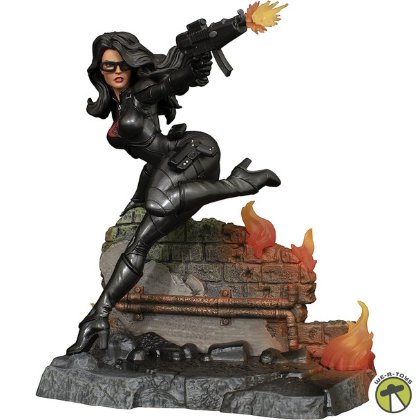 G.I. Joe Gallery: Baroness PVC Statue Black Diamond Select Toys