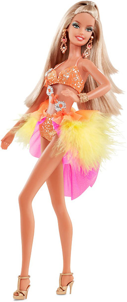 Dancing with The Stars Samba Barbie Doll Pink Label Mattel W3317