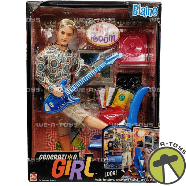 Barbie Generation Girl Blaine Studio Doll & Accessories 2000 Mattel 50160 NEW