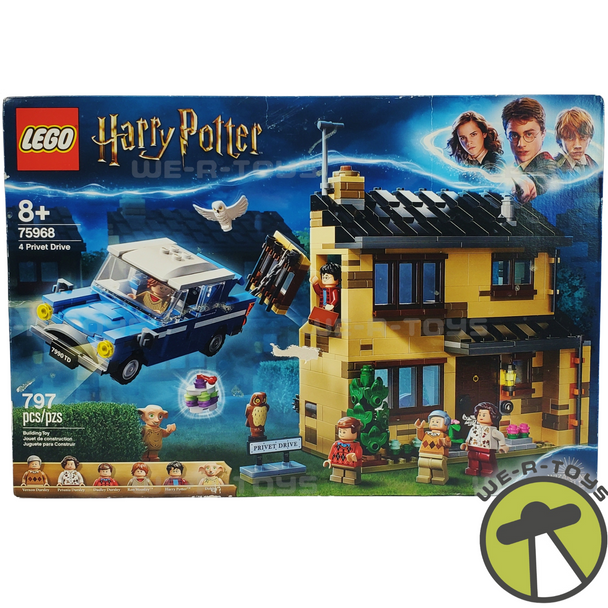 LEGO Harry Potter 4 Privet Drive 797-Piece Building Toy Set 2020 LEGO 75968 NRFB