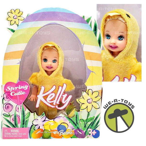 Kelly Spring Cutie Kelly as a Yellow Chick Easter Doll Mattel 2005 NRFB